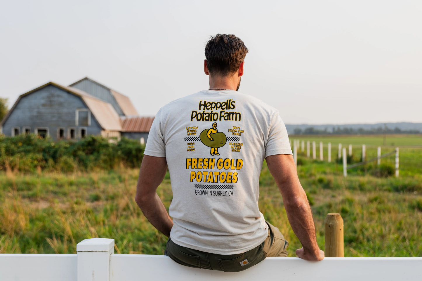 Letting the Spuds Grow T-Shirt - Ten Servings Co.